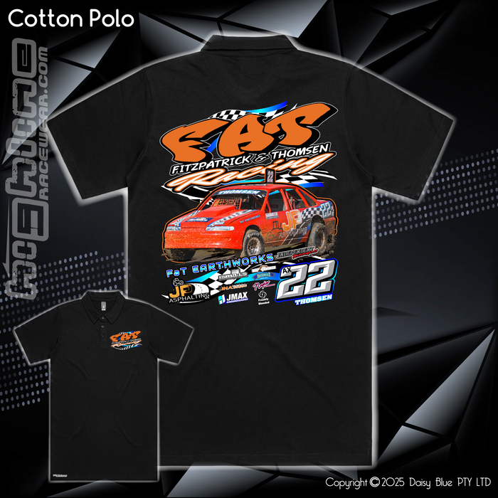 Cotton Polo - FAT Racing