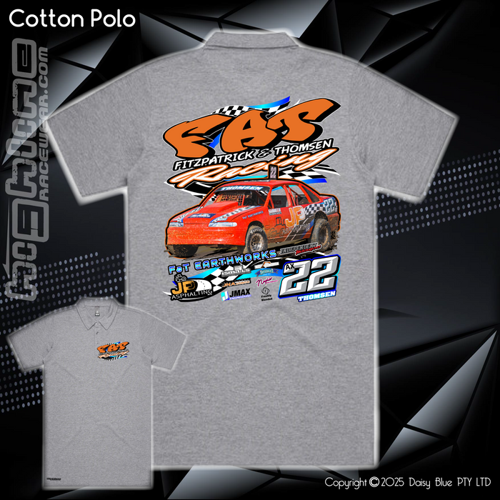 Cotton Polo - FAT Racing