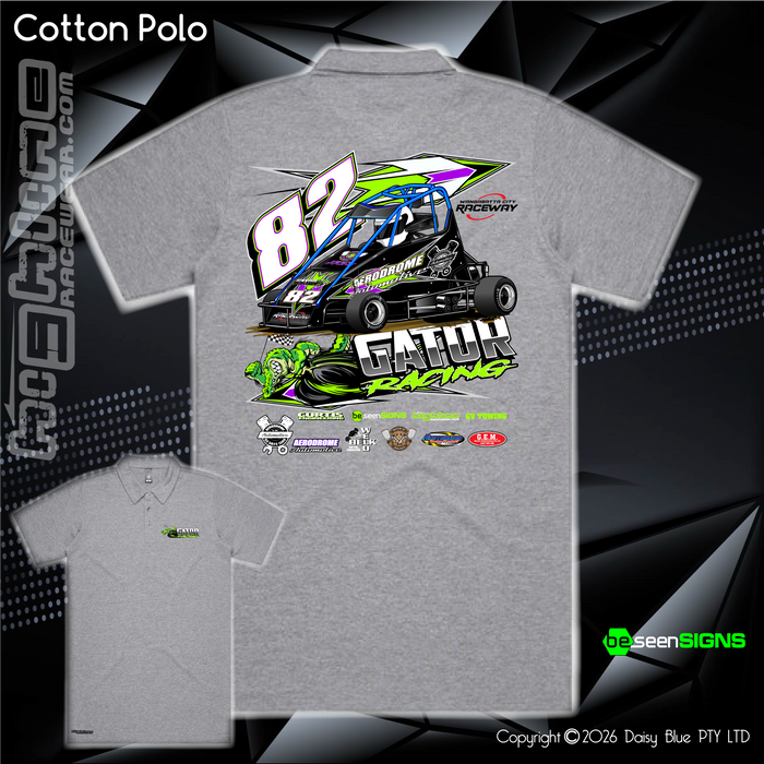Cotton Polo - Nate 'GATOR' Roycroft