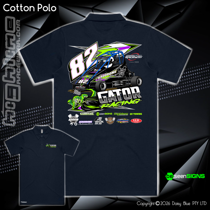 Cotton Polo - Nate 'GATOR' Roycroft