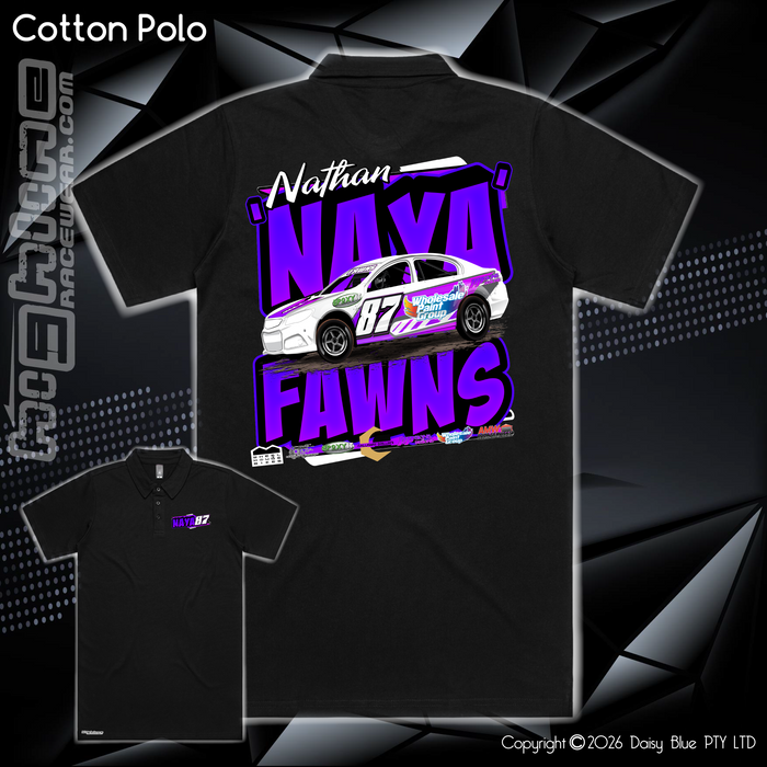 Cotton Polo - Nathan 'NAYA' Fawns