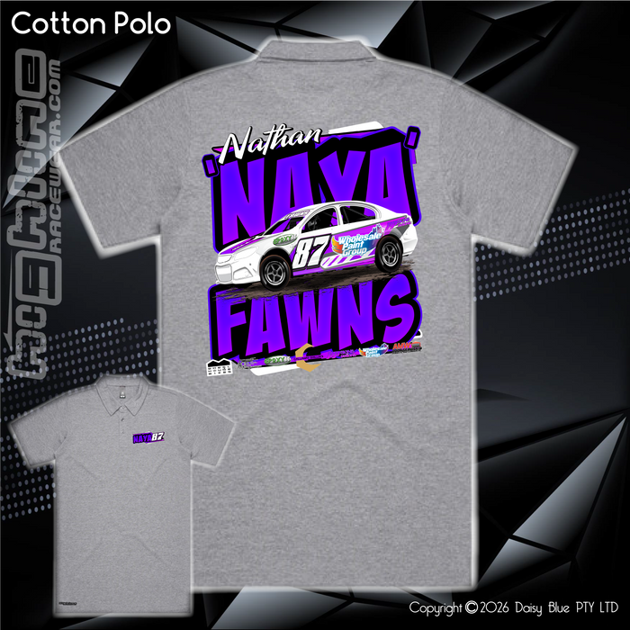 Cotton Polo - Nathan 'NAYA' Fawns