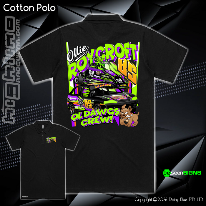 Cotton Polo - Ollie 'OL DAWG' Roycroft