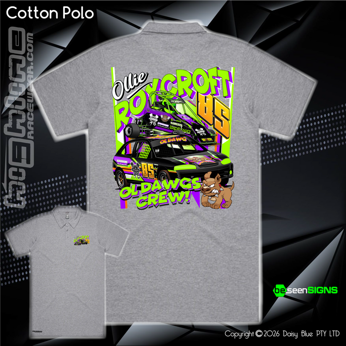 Cotton Polo - Ollie 'OL DAWG' Roycroft