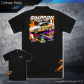 Cotton Polo - Simpson Racing Team