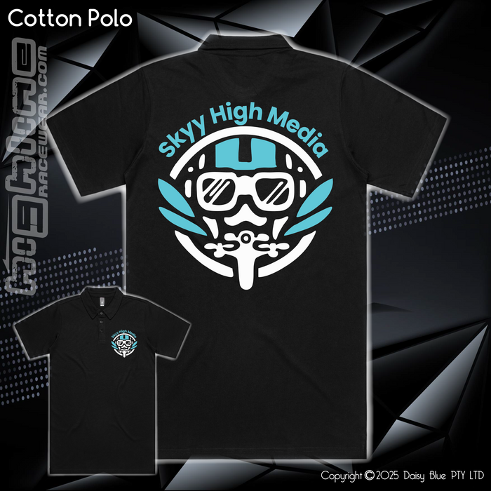 Cotton Polo - Skyy High Media