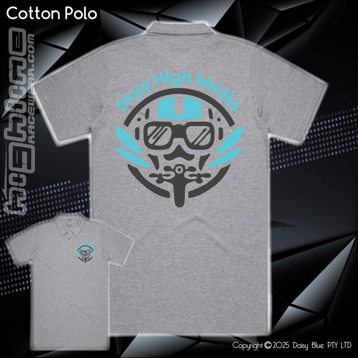 Cotton Polo - Skyy High Media