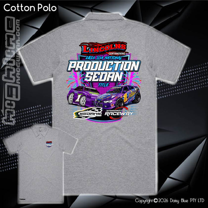 Cotton Polo - SSA NATIONAL PROD SEDAN TITLE 2026