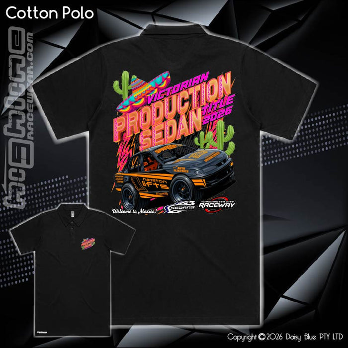 Cotton Polo - SSV VIC PROD SEDAN TITLE 2026