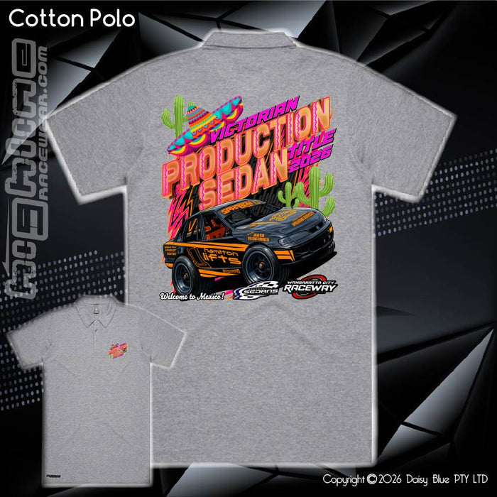Cotton Polo - SSV VIC PROD SEDAN TITLE 2026