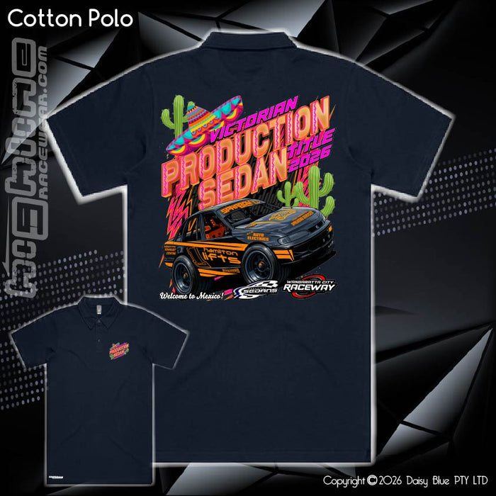 Cotton Polo - SSV VIC PROD SEDAN TITLE 2026