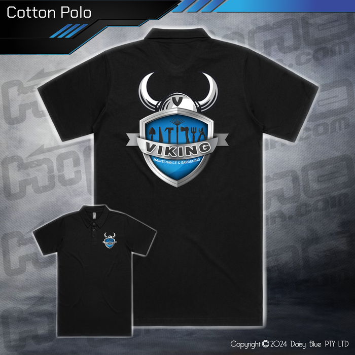 Cotton Polo - Viking Maintenance & Gardening