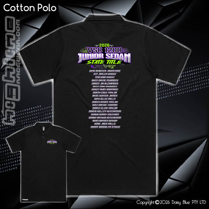 Cotton Polo - VSC 1200 Junior Title 2026