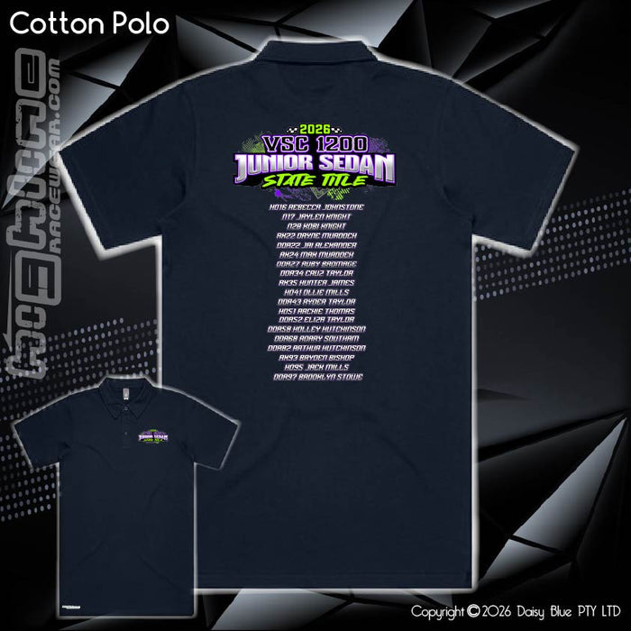 Cotton Polo - VSC 1200 Junior Title 2026
