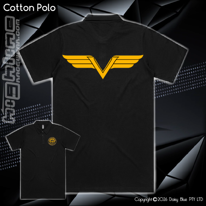 Cotton Polo - Vulcan Riders 2024