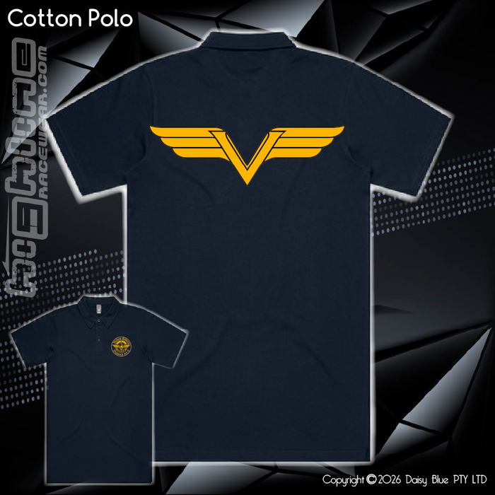 Cotton Polo - Vulcan Riders 2024