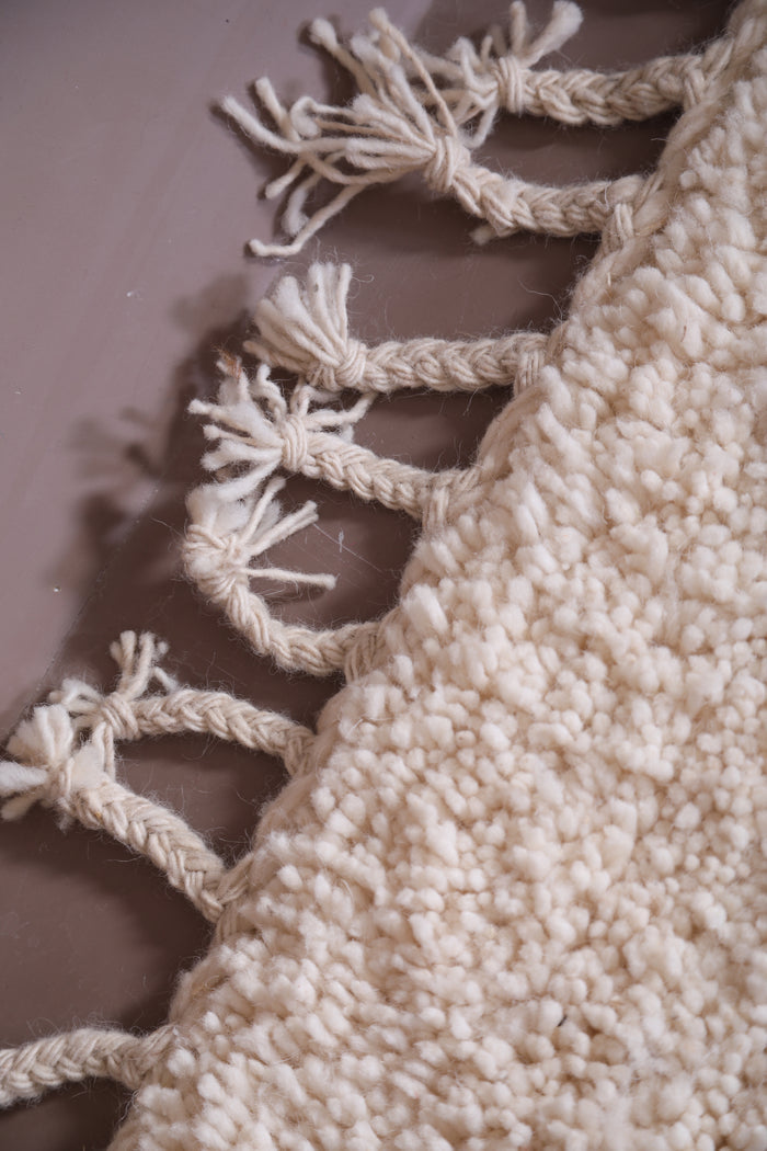 Custom moroccan carpet - wool berber beni ourain rug - custom moroccan rugs