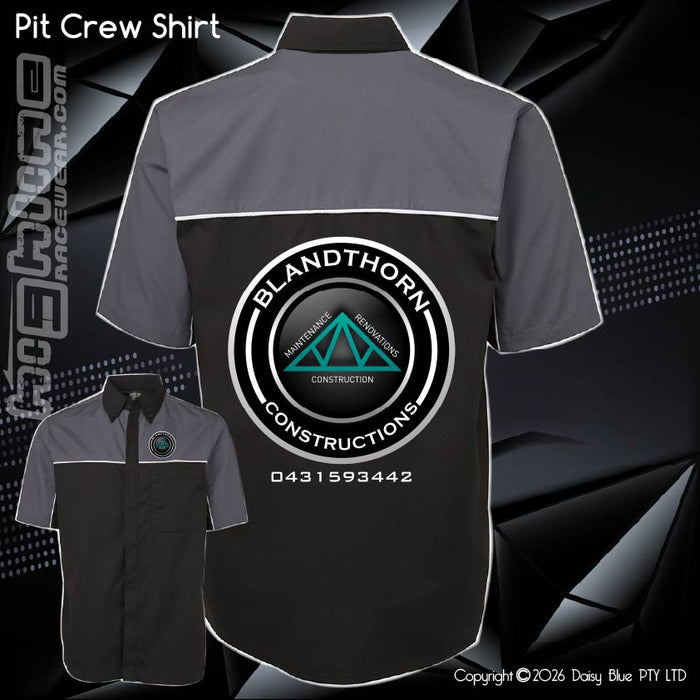Crew Button Shirt - Blandthorn