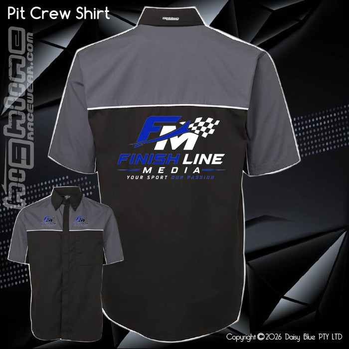 Crew Button Shirt - Finish Line media