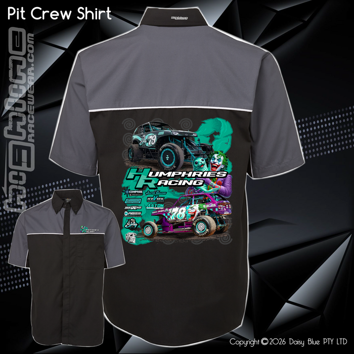Crew Button Shirt - Humphries Racing