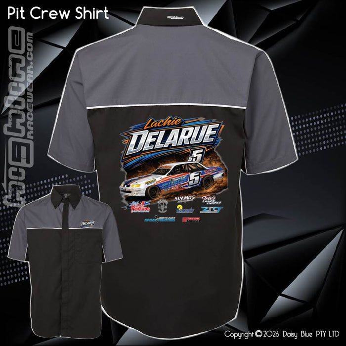 Crew Button Shirt - Lachie Delarue