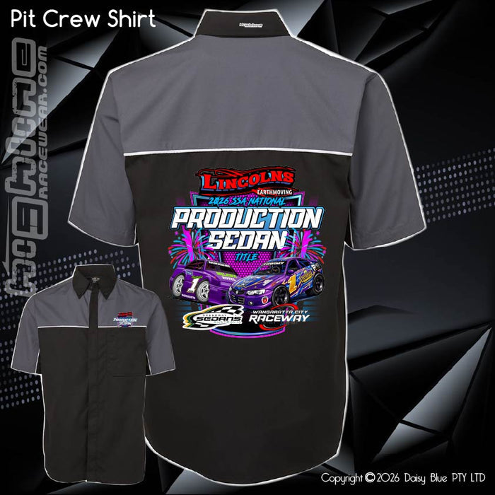 Crew Button Shirt - SSA NATIONAL PROD SEDAN TITLE 2026