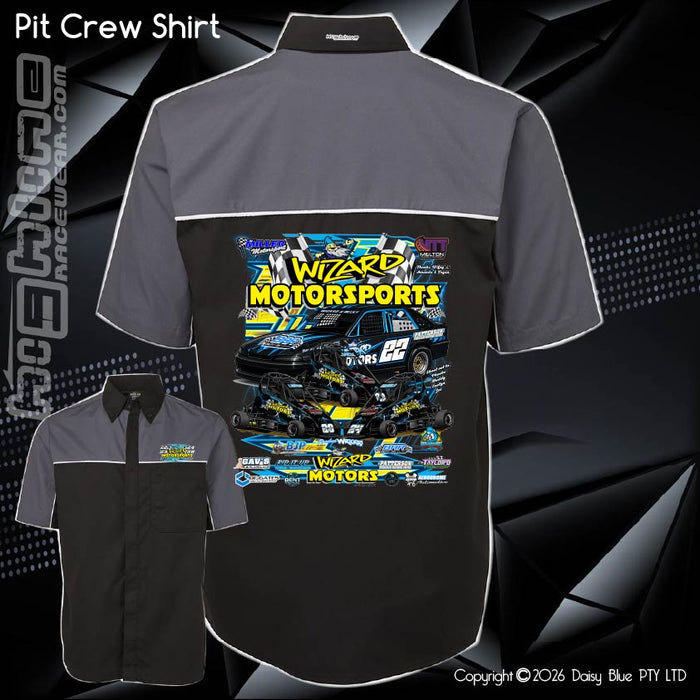 Crew Button Shirt - Wizard Motorsport