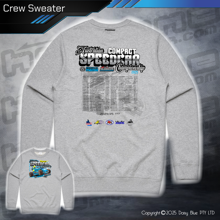 Crew Sweater - Australian Compact Speedcar Championship 2025