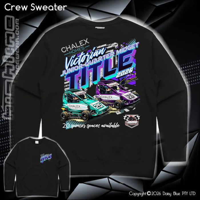Crew Sweater - Chalex Homes Junior Quarter Midget Vic Title 2026