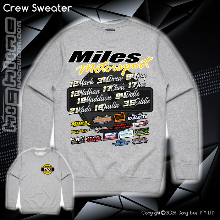 Crew Sweater - Miles Motorsport