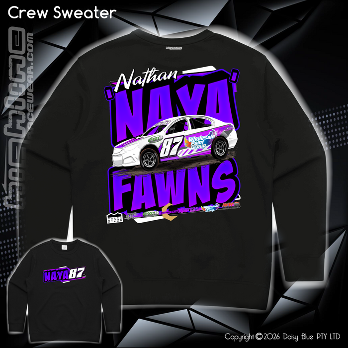 Crew Sweater - Nathan 'NAYA' Fawns