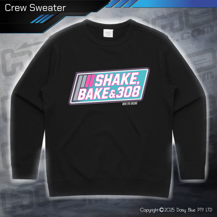 Crew Sweater - Shake, Bake & 308
