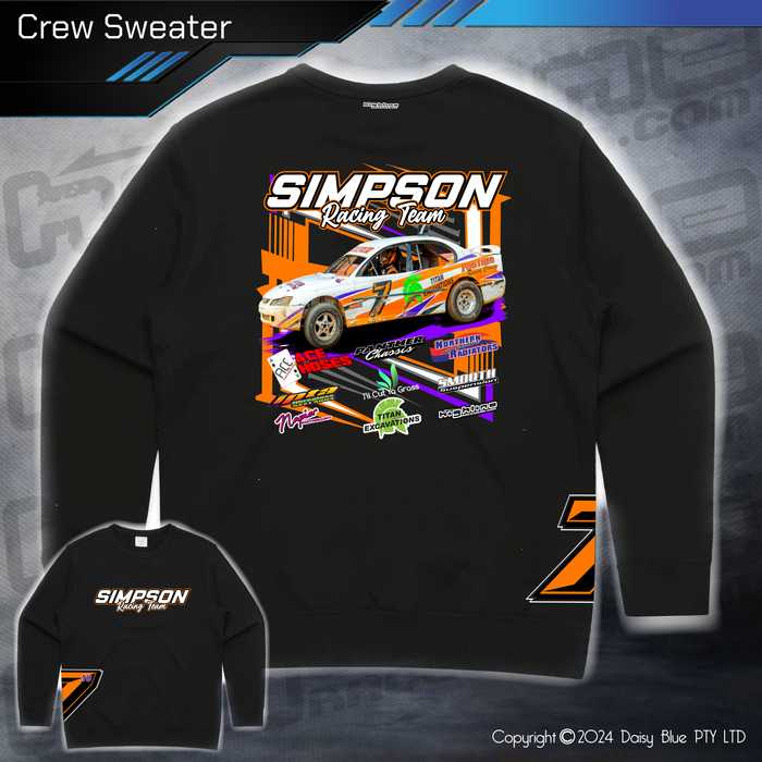 Crew Sweater - Simpson Racing Team