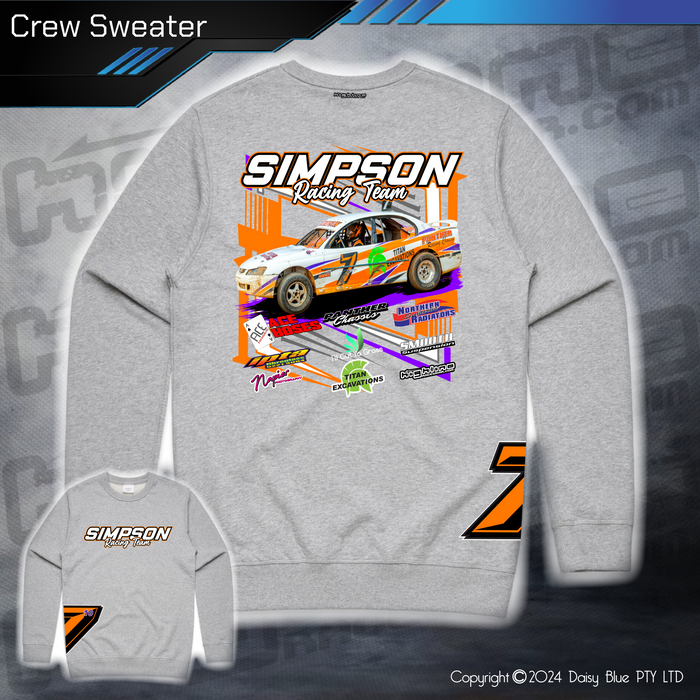Crew Sweater - Simpson Racing Team