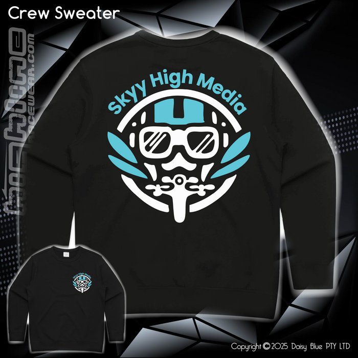 Crew Sweater - Skyy High Media
