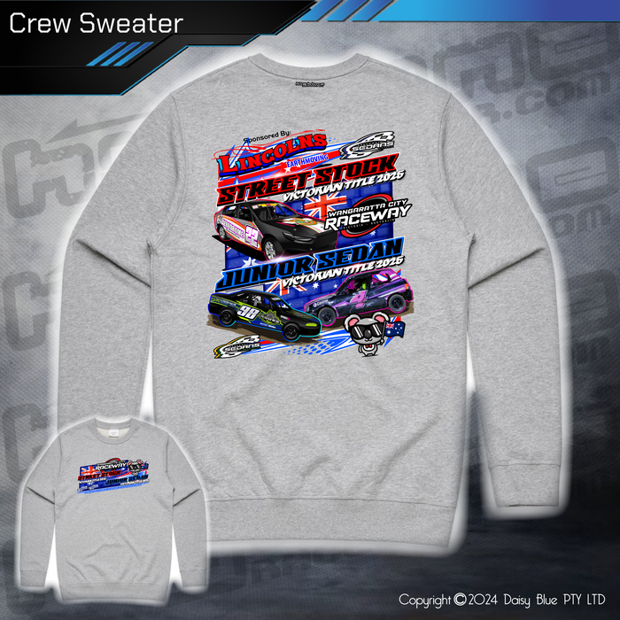 Crew Sweater - Streetie/Junior Vic Title 2025