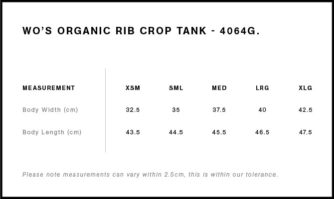 Crop Rib Tank - Indy/Kobi