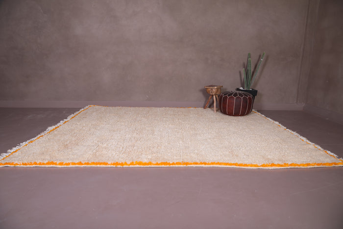 Custom Moroccan beige rug - Handmade berber carpet