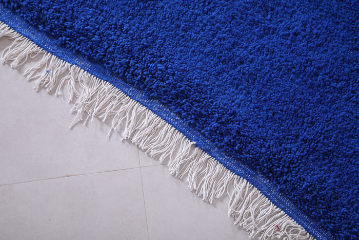 Moroccan Berber Rug Blue - Wool Beni Ourain Rug - Custom Rug - custom moroccan rugs