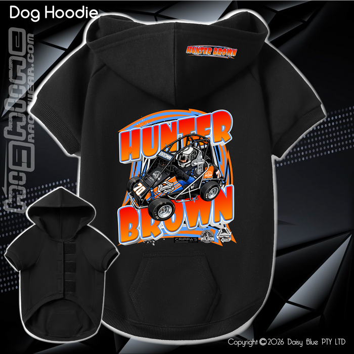Doggie Hoodie - Hunter Brown