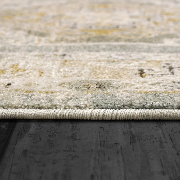 Dynamic Rugs Annalise 7607-581 Blue/Beige/Cream Rug