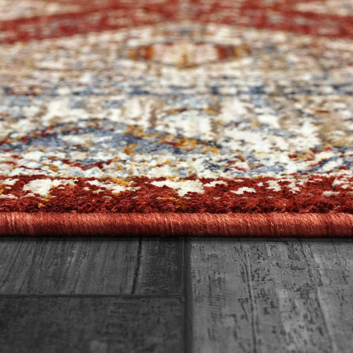 Dynamic Rugs Dakota 6641-399 Red/Multi Rug