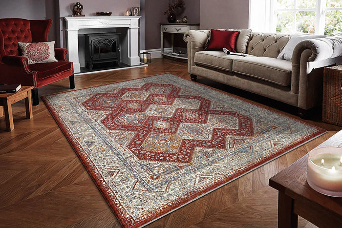 Dynamic Rugs Dakota 6641-399 Red/Multi Rug