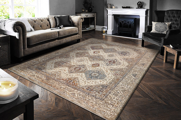 Dynamic Rugs Dakota 6641-899 Beige/Multi Rug