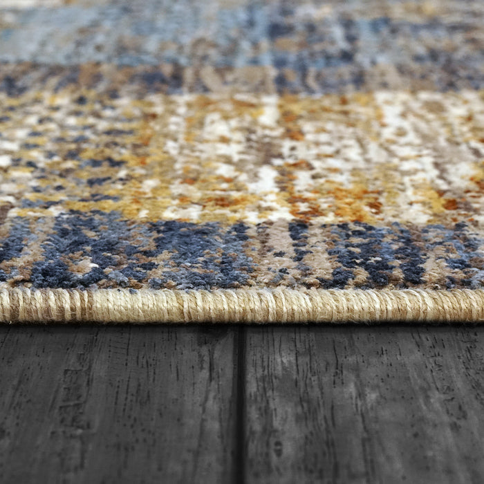 Dynamic Rugs Dakota 6642-599 Blue/Multi Rug
