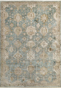 Dynamic Rugs Ella 3985-850 Taupe/Blue Rug