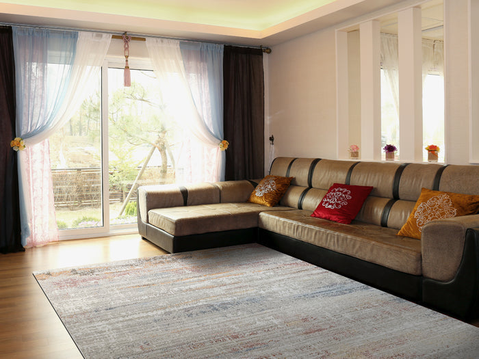 Dynamic Rugs MOOD 8456-130 Ivory Rug