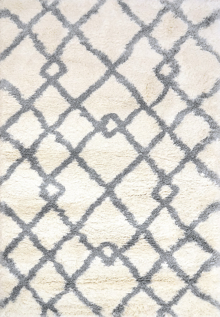 Dynamic Rugs NITRO LUX 6361-190 Ivory Rug