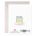 E Frances Birthday Card -Cake Slice