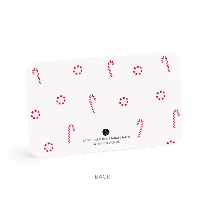 E Frances Little Notes -Candy Cane